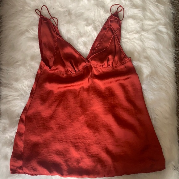 Free People Other - free people red slip dress